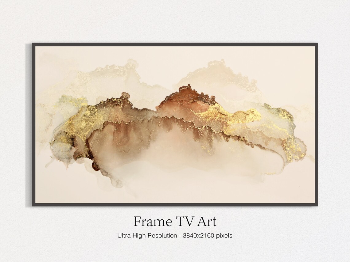 Abstract Minimalist Modern Painting, Wall Art Print