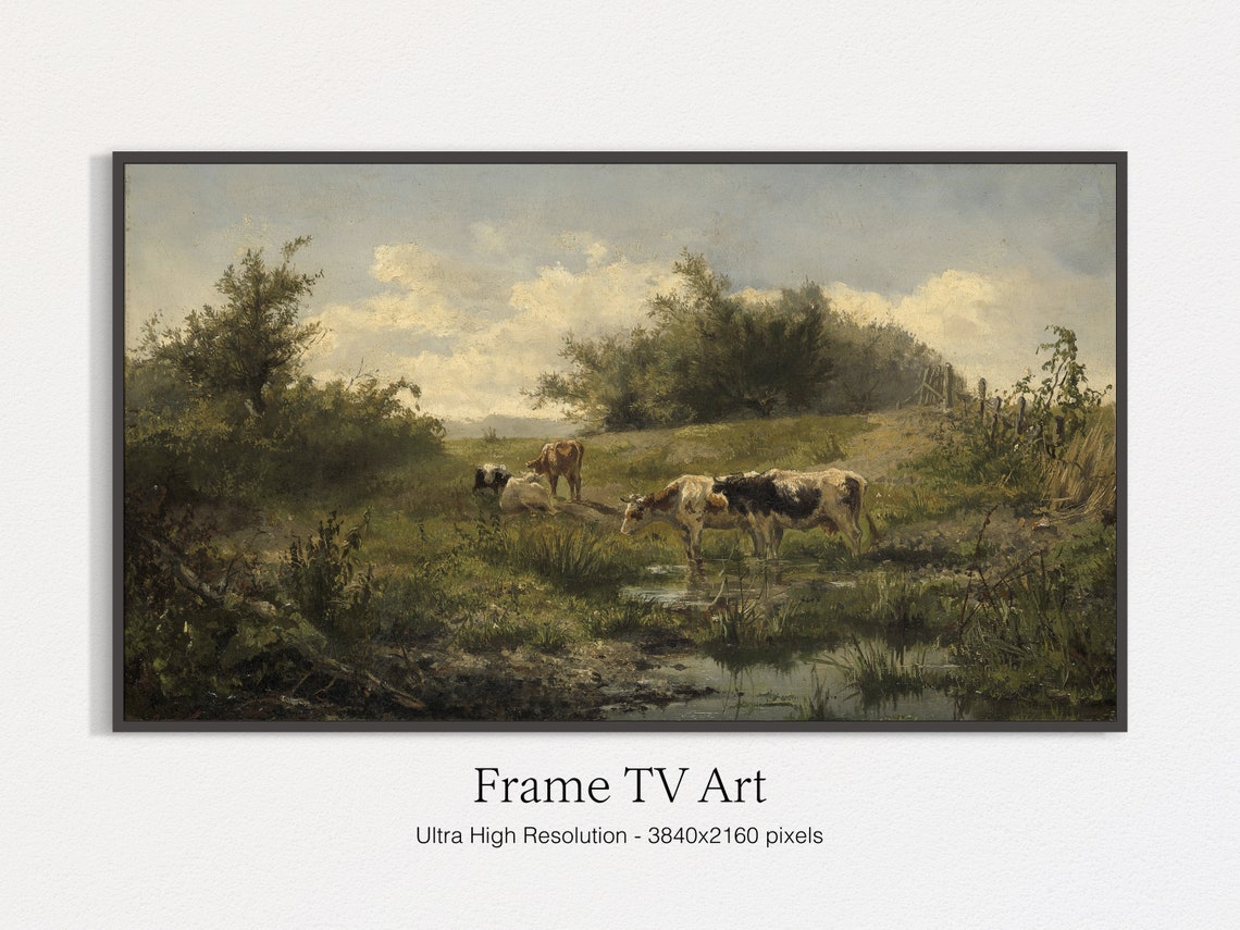 Vintage Landscape Painting