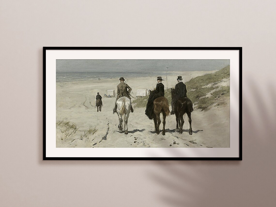 Frame TV Art, Vintage Oil Painting Print - Image 2