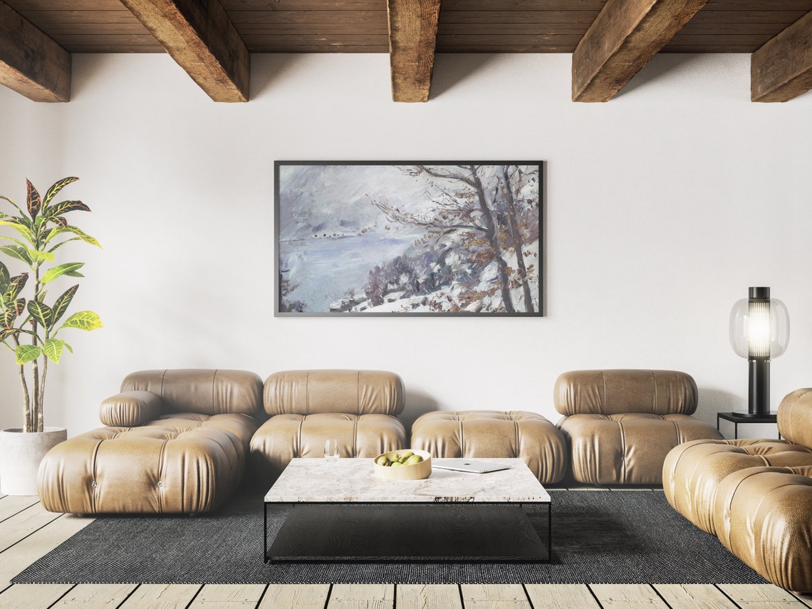 Winter Landscape Frame for TV - Image 4