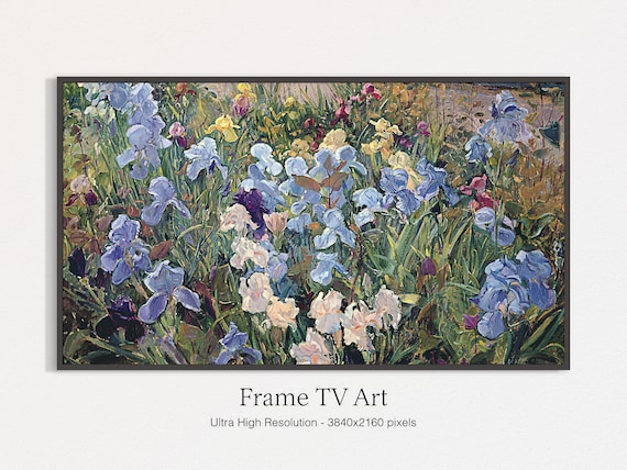 Vintage Oil Painting Flowers Still Life Art Print