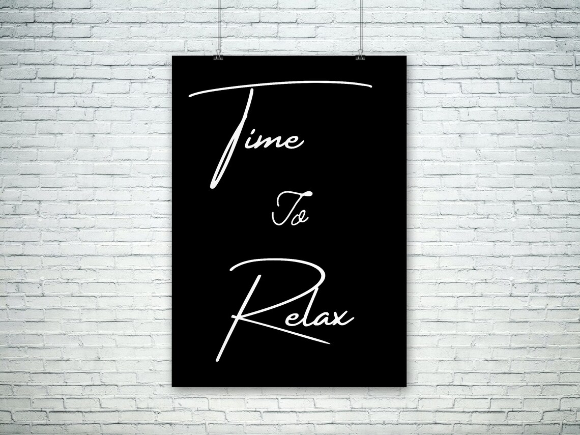 Positive Art Deco Quote Poster, Typography Wall Decor