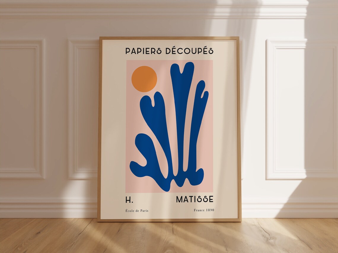 Matisse Print Matisse Poster Wall Art Print Matisse Wall Art Printable Wall Art Art
