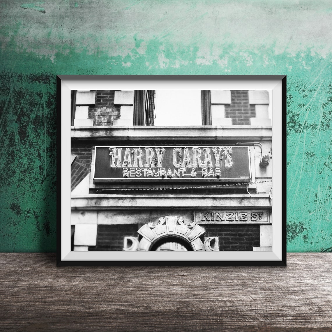 Harry Caray's Chicago Restaurant & Bar Neon Sign Photography Poster - Image 2