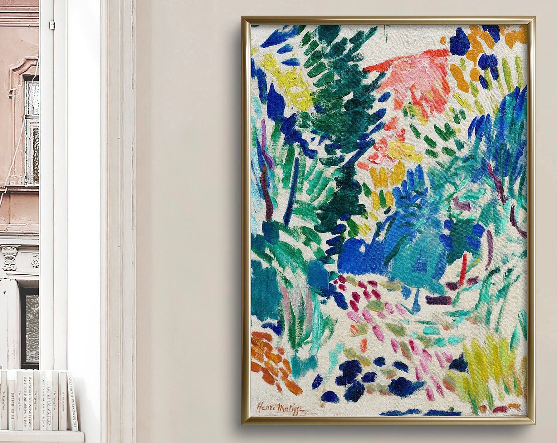 Matisse Landscape at Collioure Abstract Art Print - Image 3