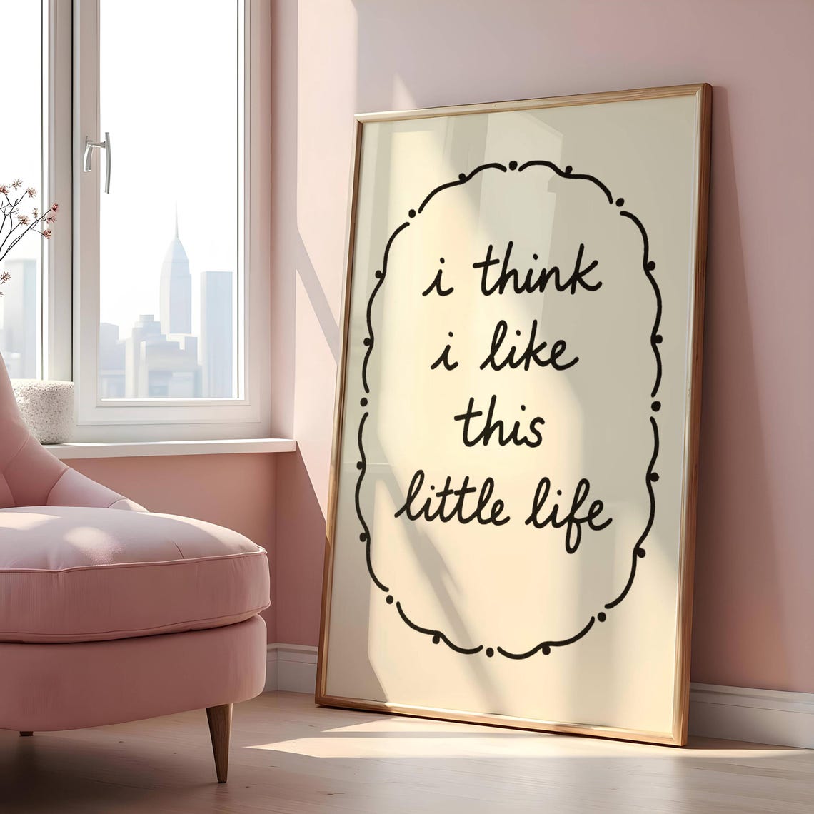 Minimalist Quote Print Positive Affirmation Modern Home Decor