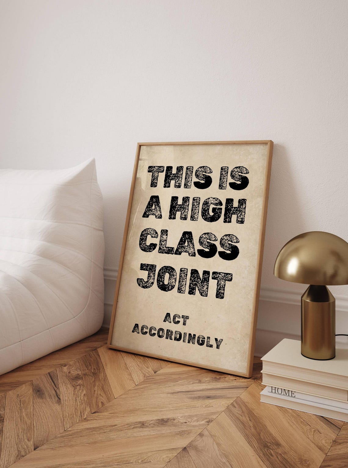 Funny Bar Cart Retro Bar Wall Art Print