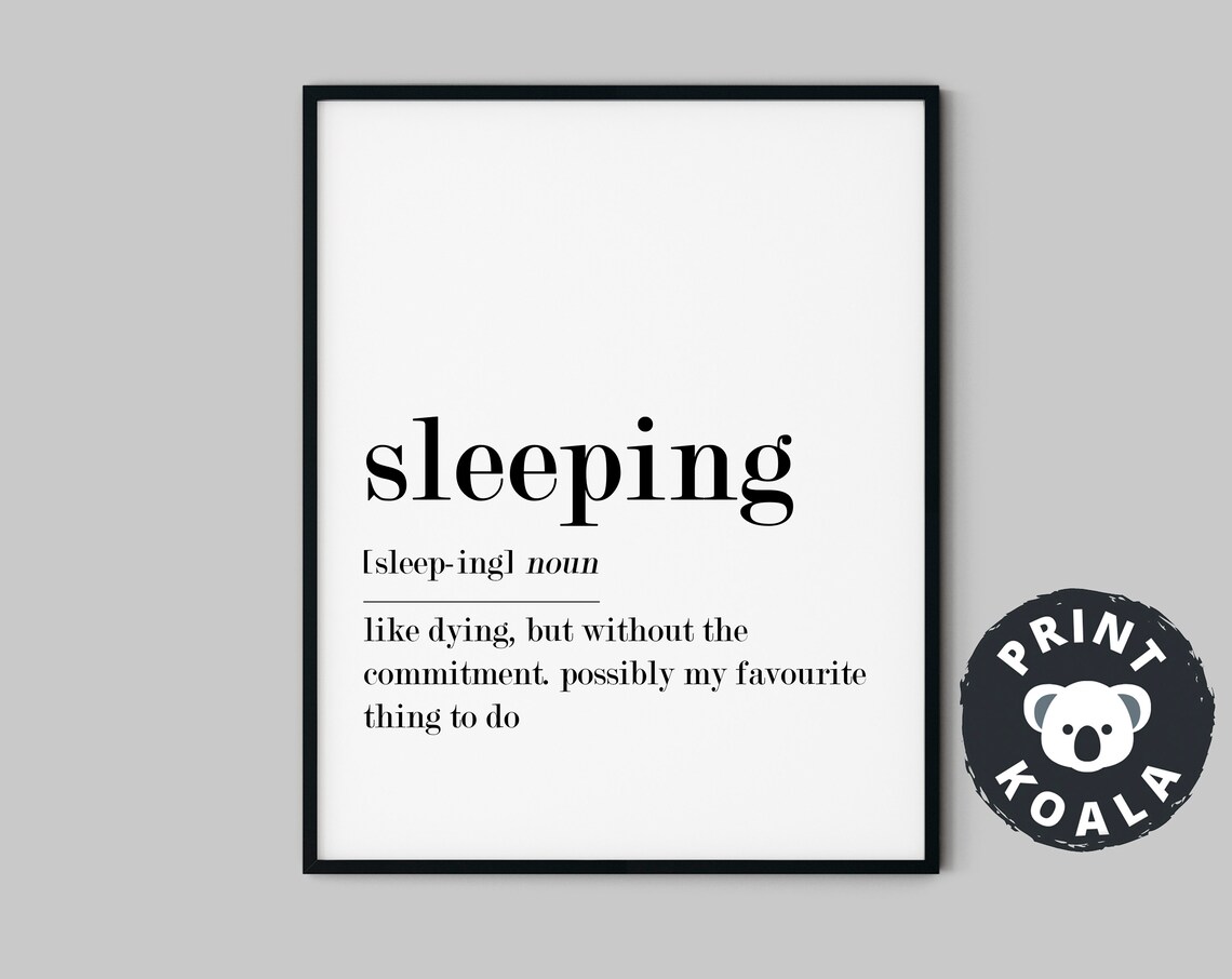 Nap Funny Definition Time Travel Dictionary Style Humor Poster - Image 3