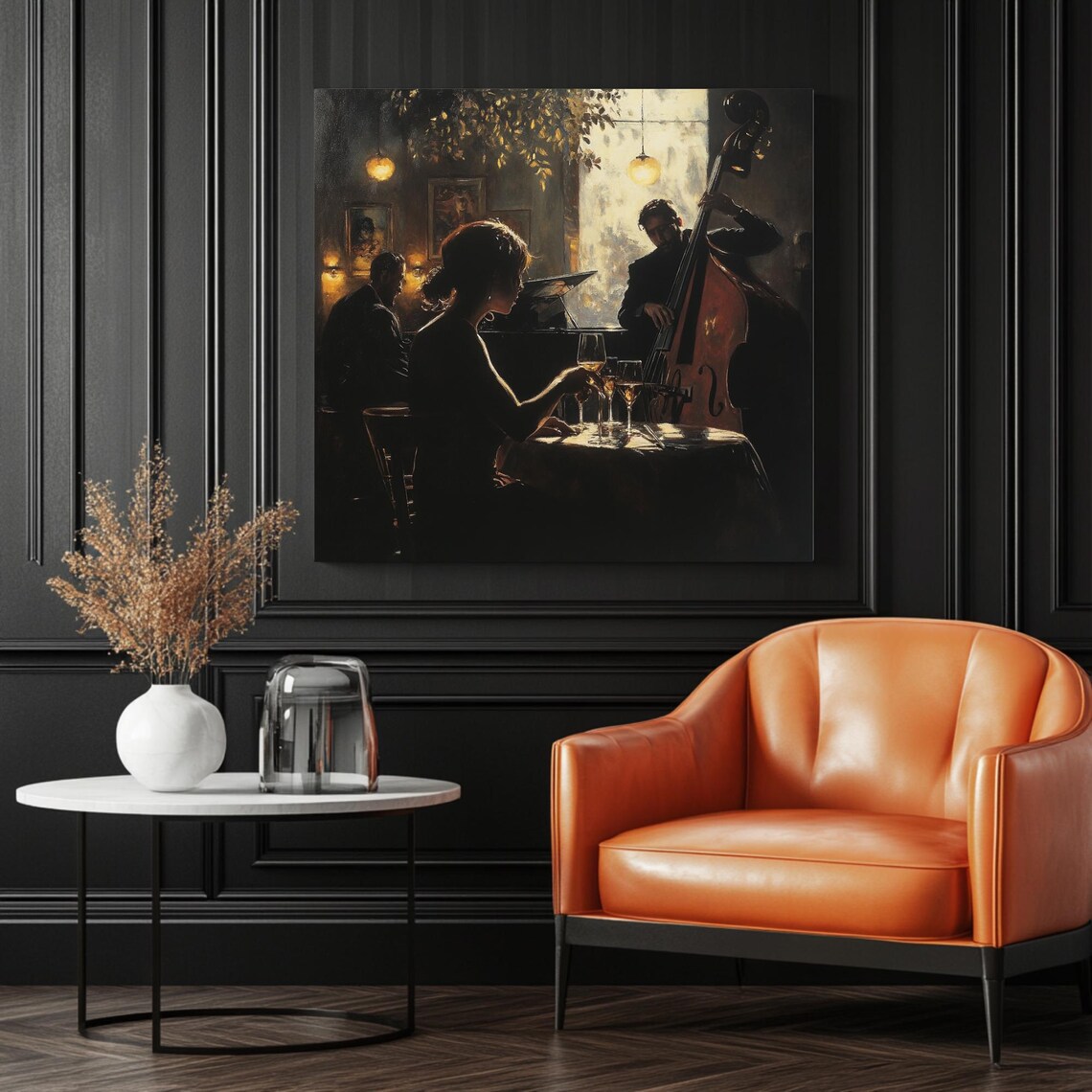 Jazz Band Art Print, Living Room Decor - Image 3