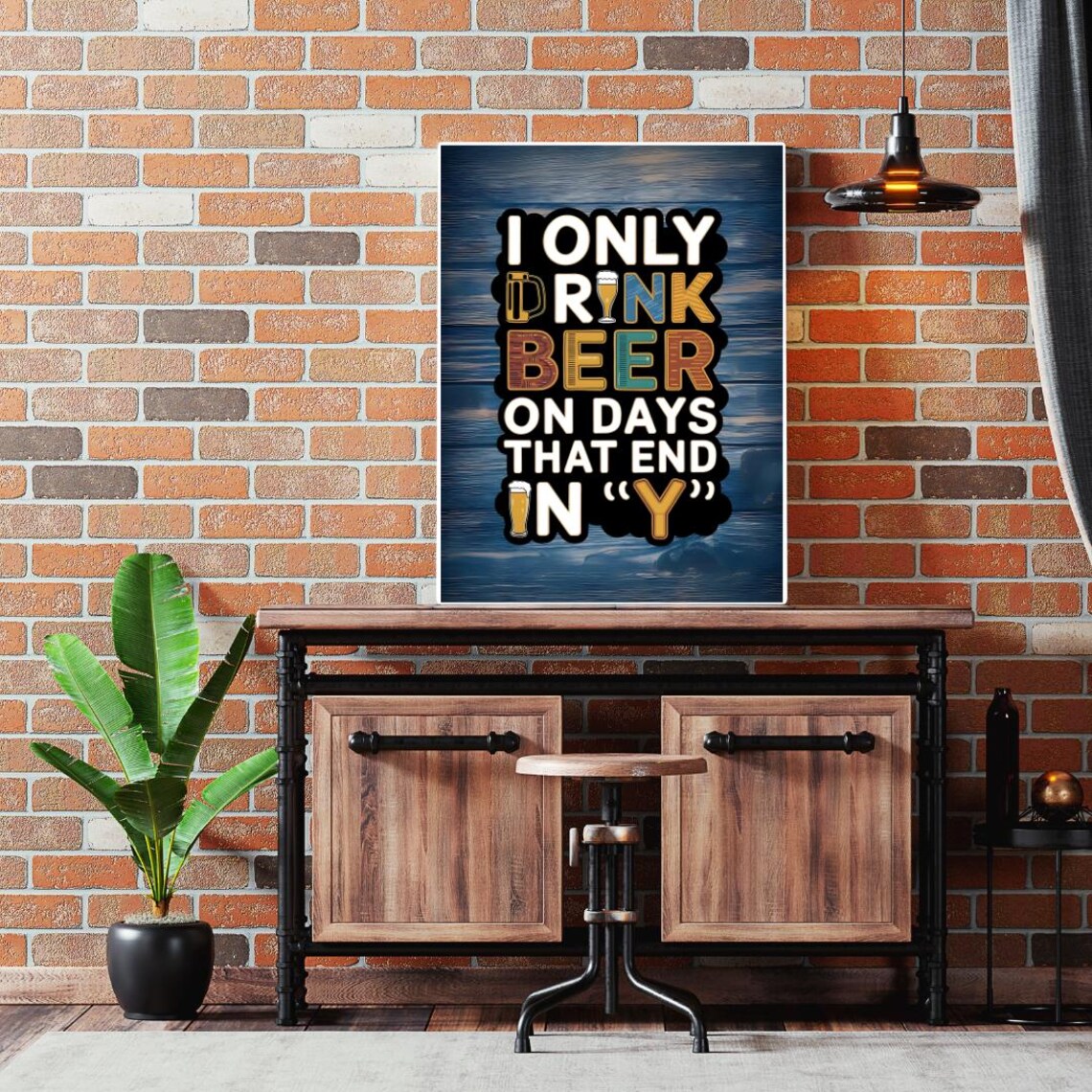 Beer Humour Beer Decor, Funny Beer Jokes Poster - Image 5
