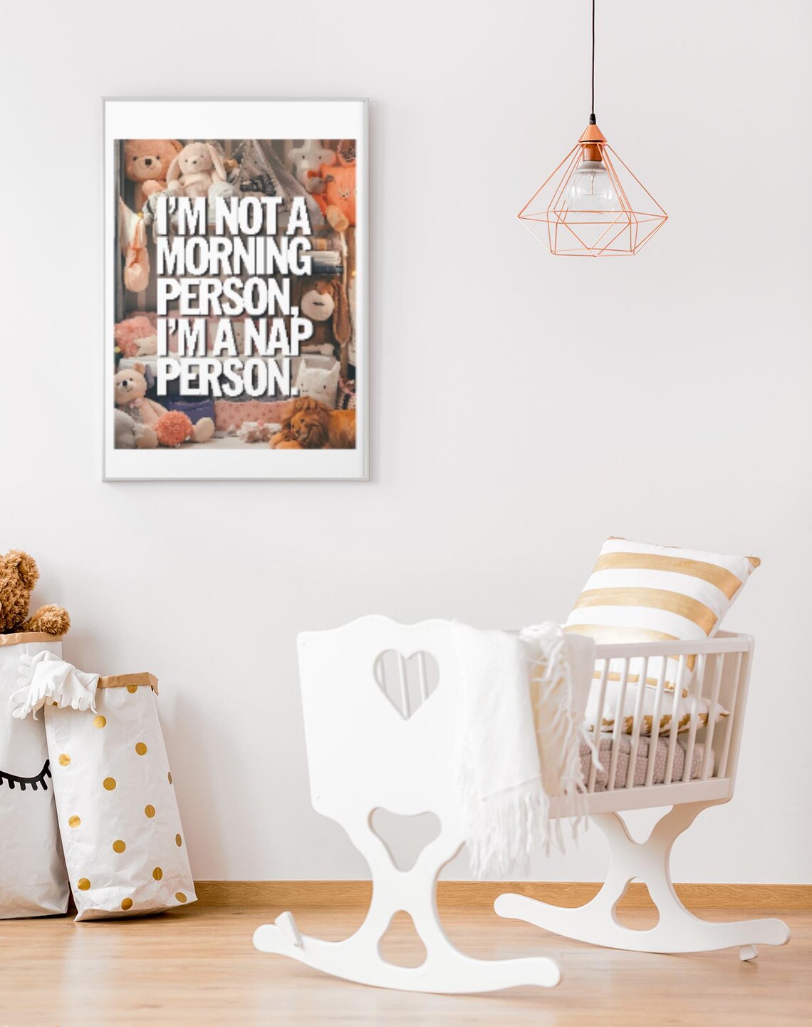 Baby Nursery Wall Art, Humorous New Parent Gift - Image 5