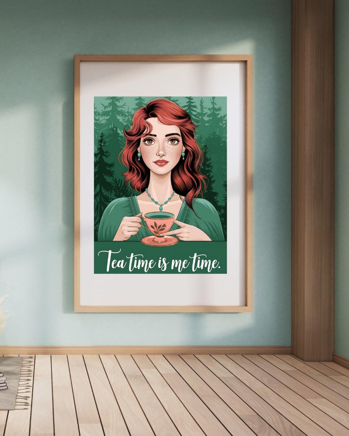 Tea Humor Art Print, Tea Lover Decor - Image 3
