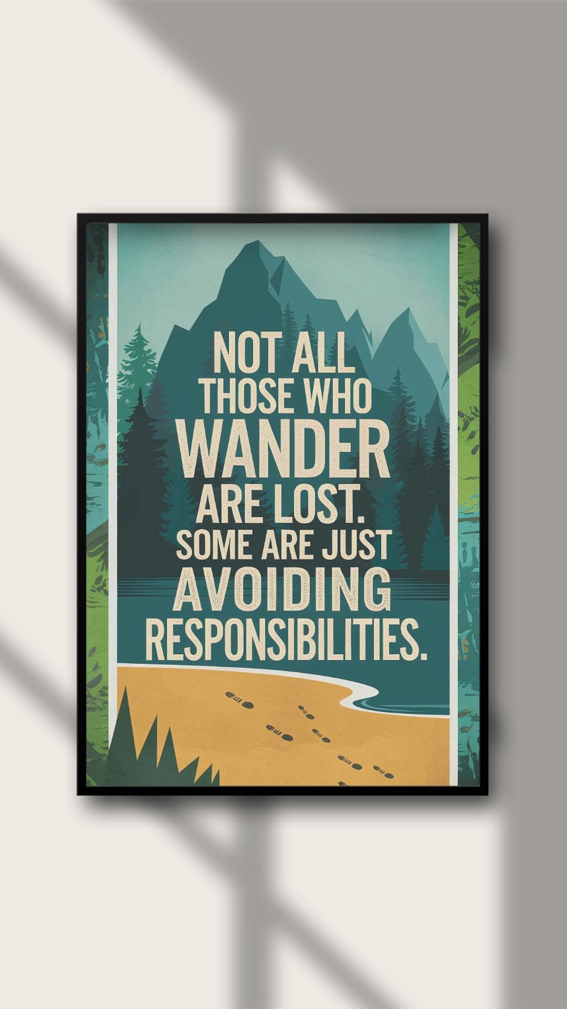 Funny Bathroom Print, Toilet Humor Quote - Image 5