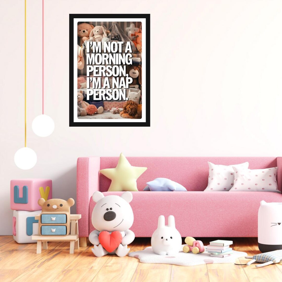 Baby Nursery Wall Art, Humorous New Parent Gift - Image 4