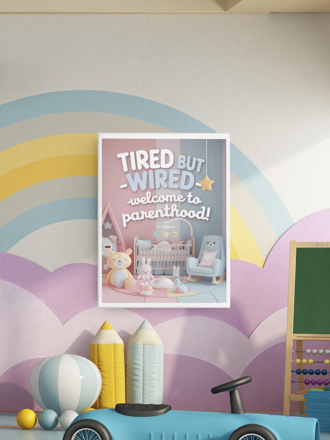 Baby Nursery Funny Room Decor, Cute Prints - Image 5