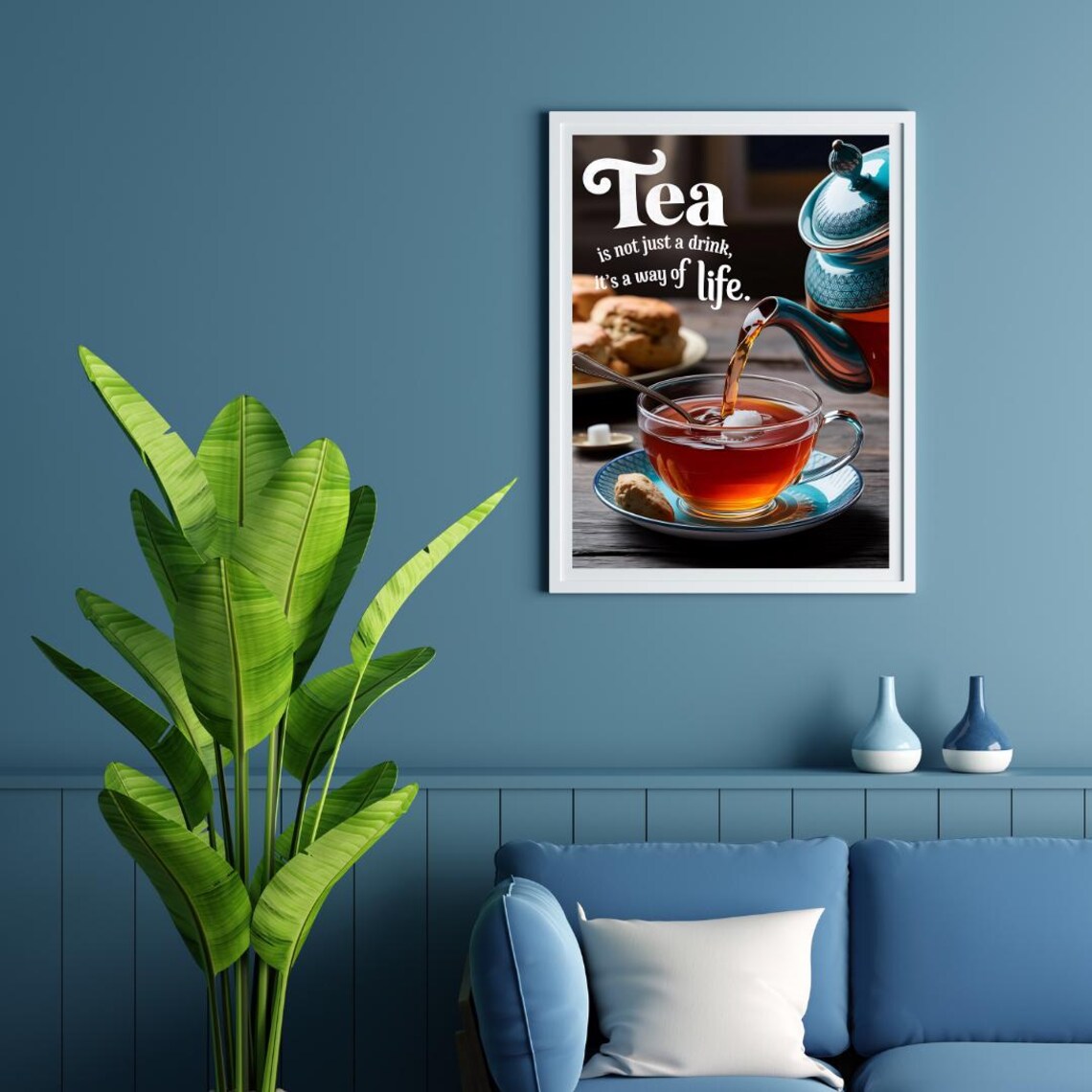 Tea Wall Art, Tea Lover Gift Poster - Image 3