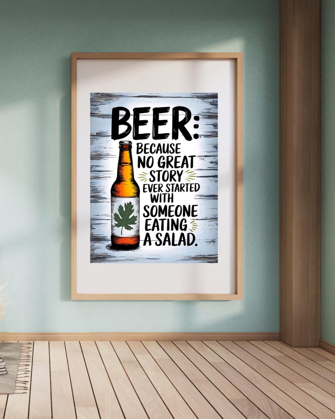 Beer Humor Wall Art Print, Funny Beer Jokes - Image 6