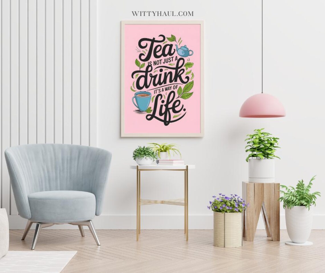 Tea Humor Art Print, Tea Lover Decor - Image 6