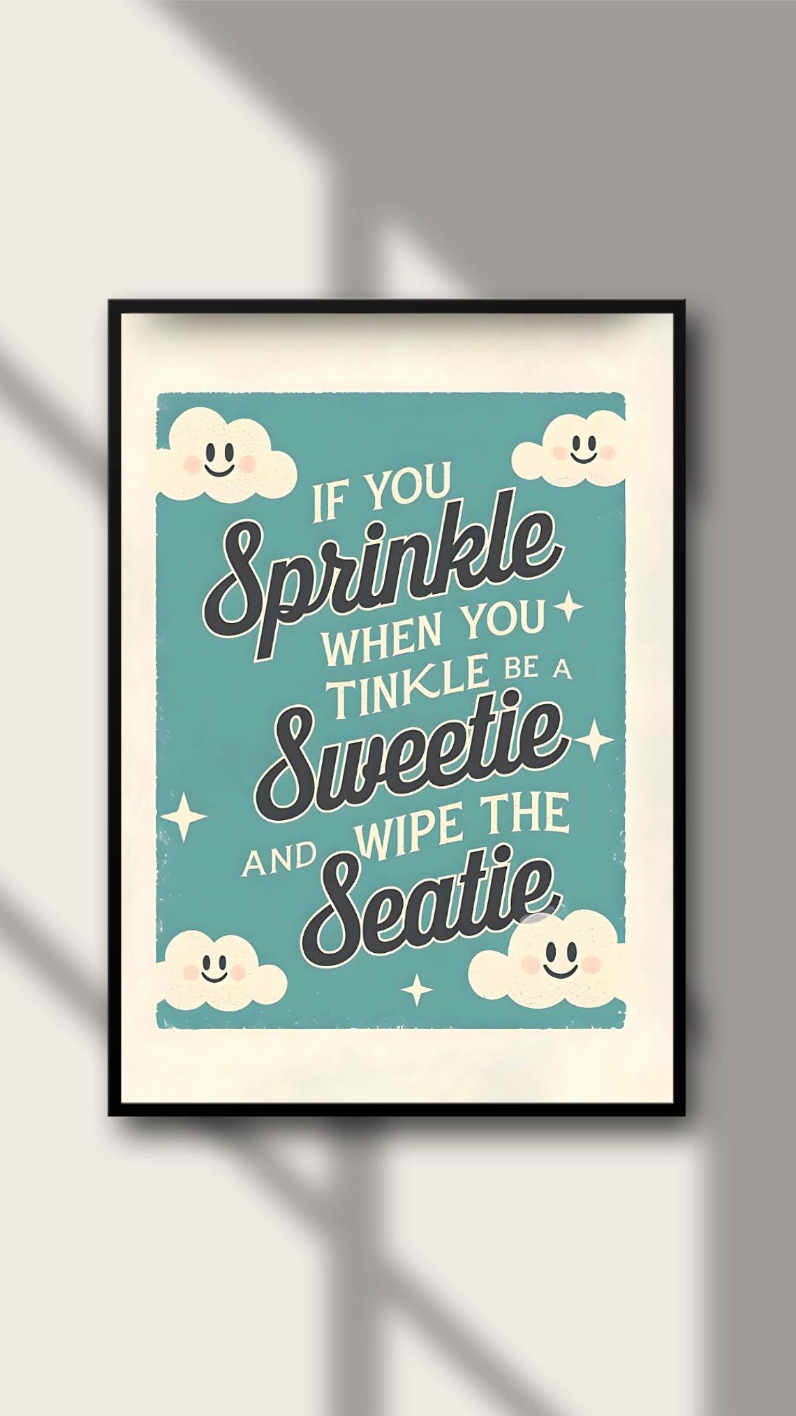 Funny Toilet Art Print, Bathroom Decor - Image 5