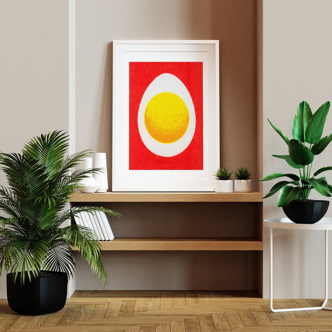 Golden Egg Matchbox Vintage Poster Print - Image 2