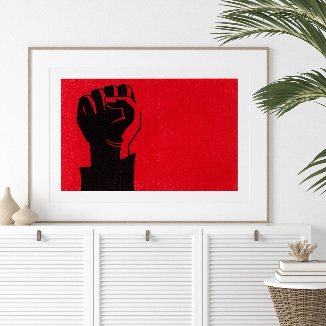 Revolution Fist Vintage Eastern Europe Poster Print - Image 2