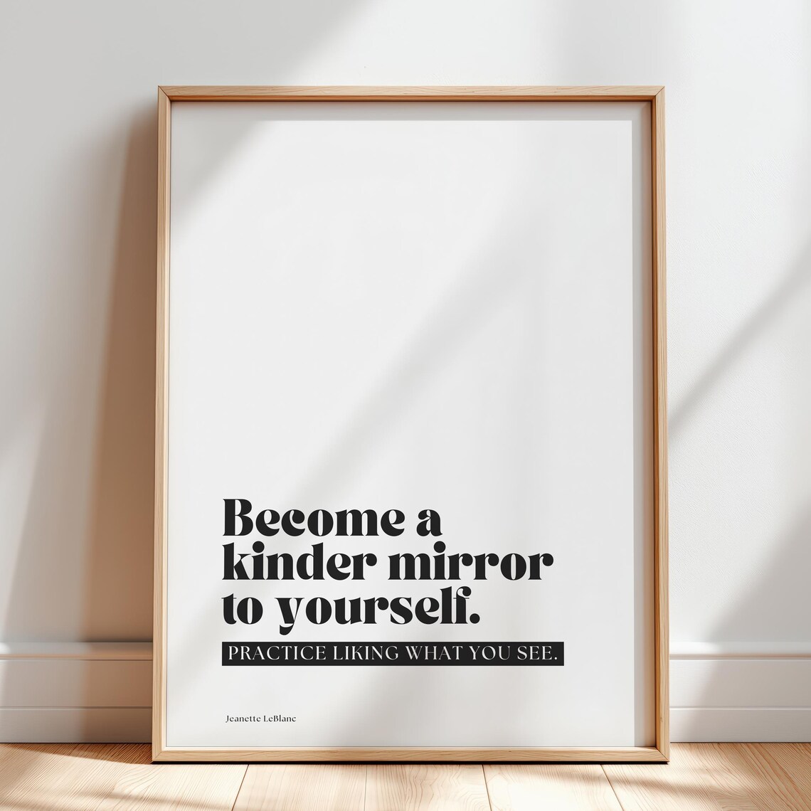 Self Love Quote, Body Positivity Art Print