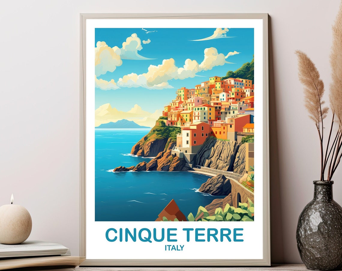 Cinque Terre Travel Poster Cinque Terre Travel Art Italy Poster Cinque Terre Travel Wall Art Italy Travel Wall Art T2euitct1