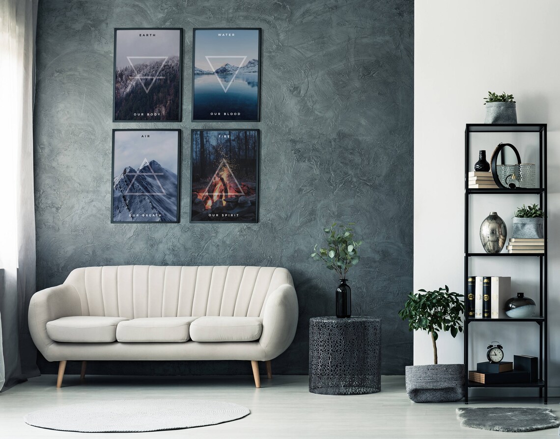 Air Our Breath Art Print, Four Elements Poster - Image 2