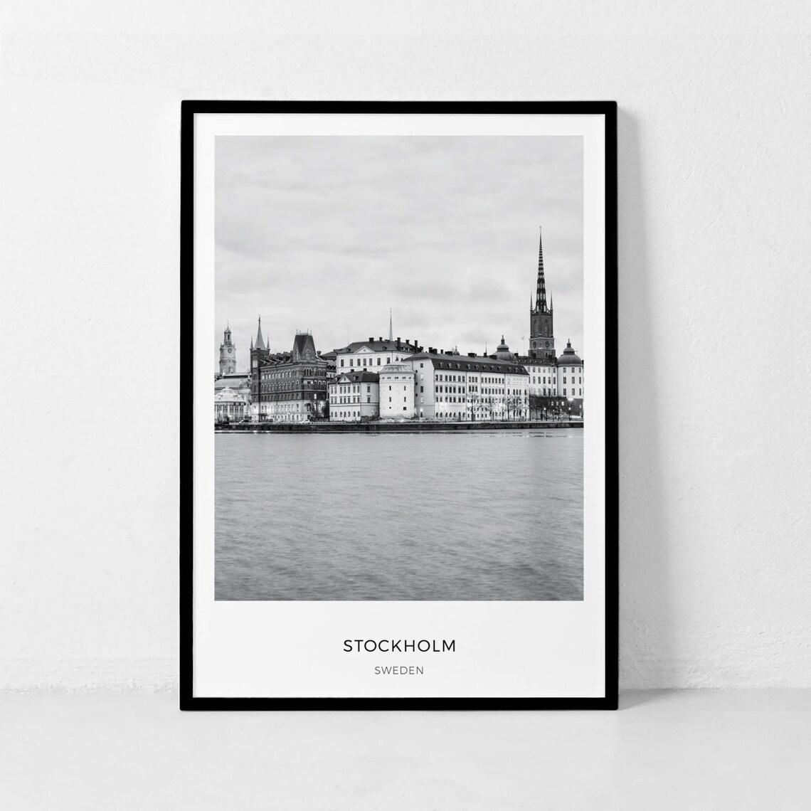 Stockholm Photography, Scandinavian Nordic Art Print