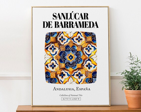 Sanlcar De Barrameda Andalusia Spain Travel Poster