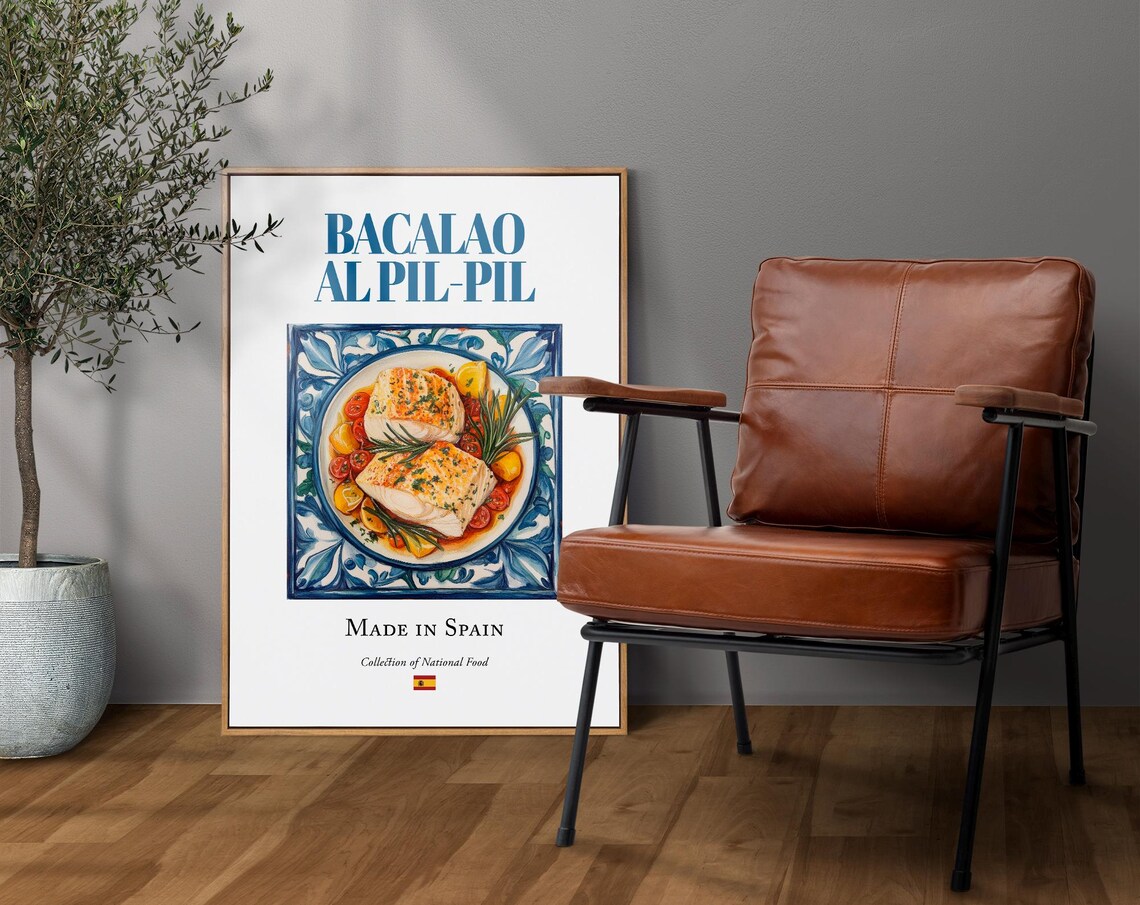 Bacalao Al Pil Pil, Traditional Spanish Cuisine