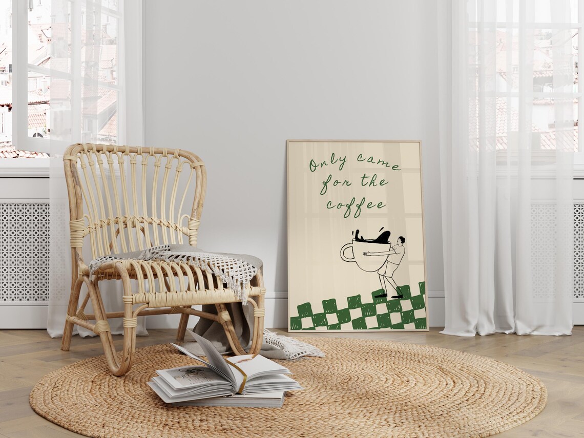 Coffee Station Poster, Coffee Lover Kitchen Decor - Image 4