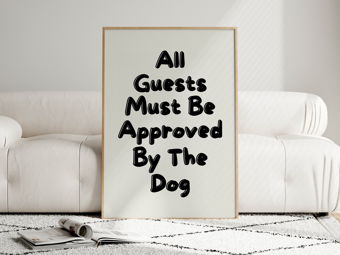 Funny Dog Typography, Gift for Dog People - Image 4
