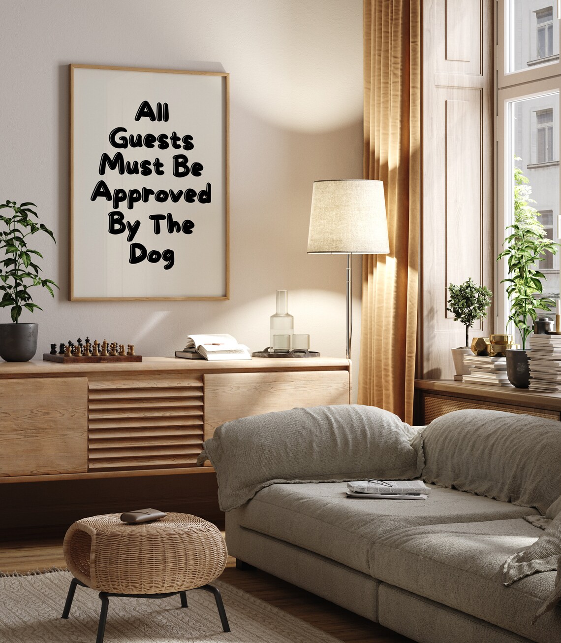 Funny Dog Typography, Gift for Dog People - Image 2