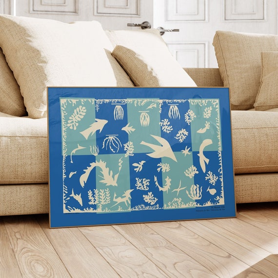 Matisse Polynesia The Sea, Mid-Century Modern Art Print