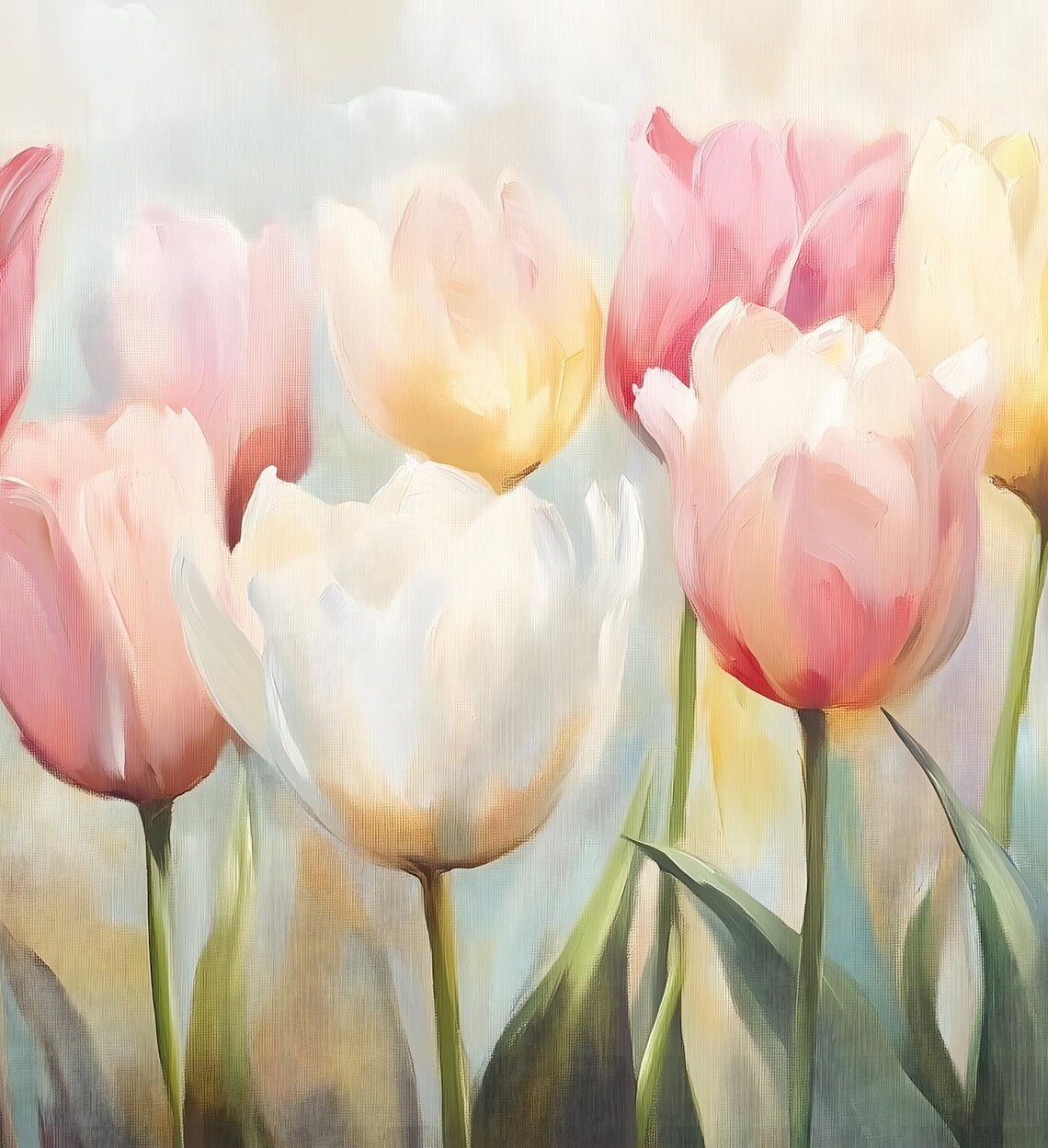 Spring Floral Tulip Easter Art for Frame TV - Image 6