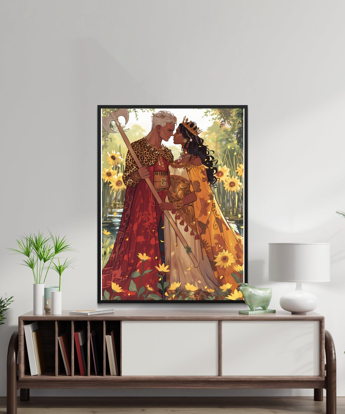 Orisha Art Print, Cuban Santeria Yoruba Spiritual Art - Image 4