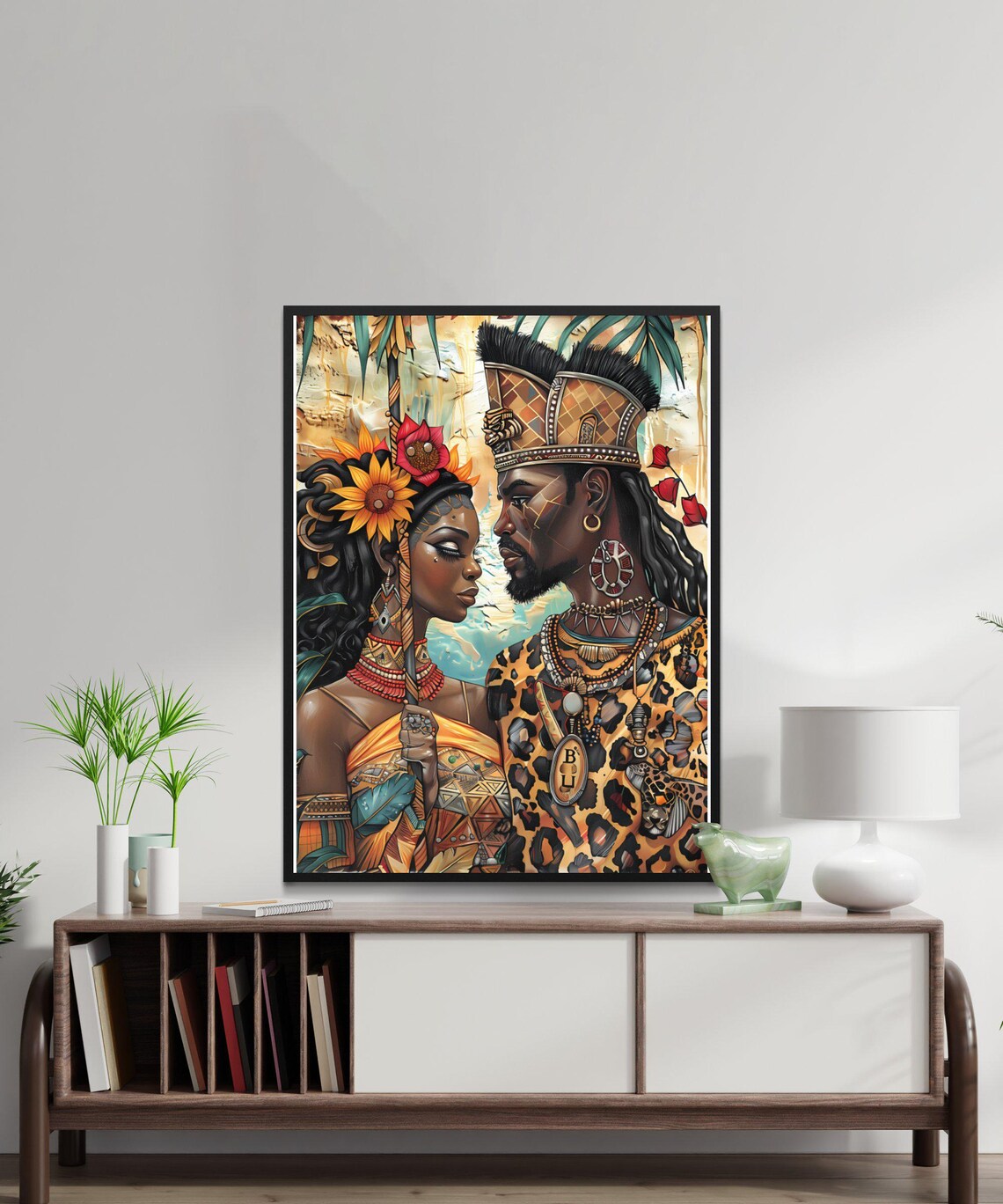African Santeria, Cuban Yoruba Orishas Spiritual Art - Image 4