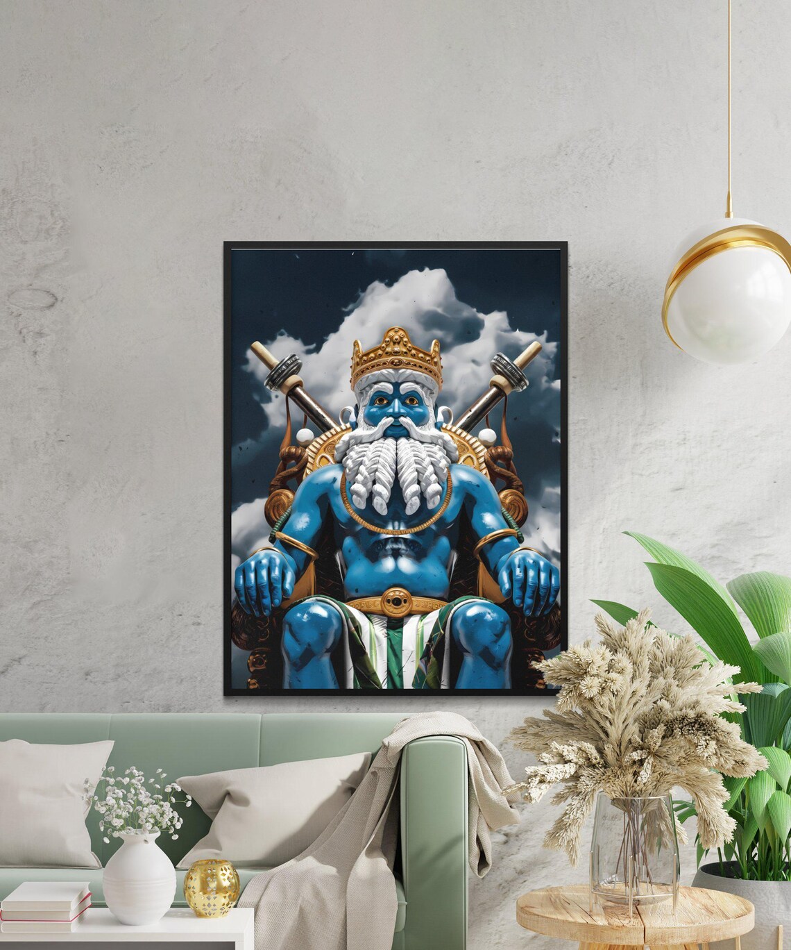 Orisha, Cuban Santeria Yoruba Mythology Art Print - Image 3