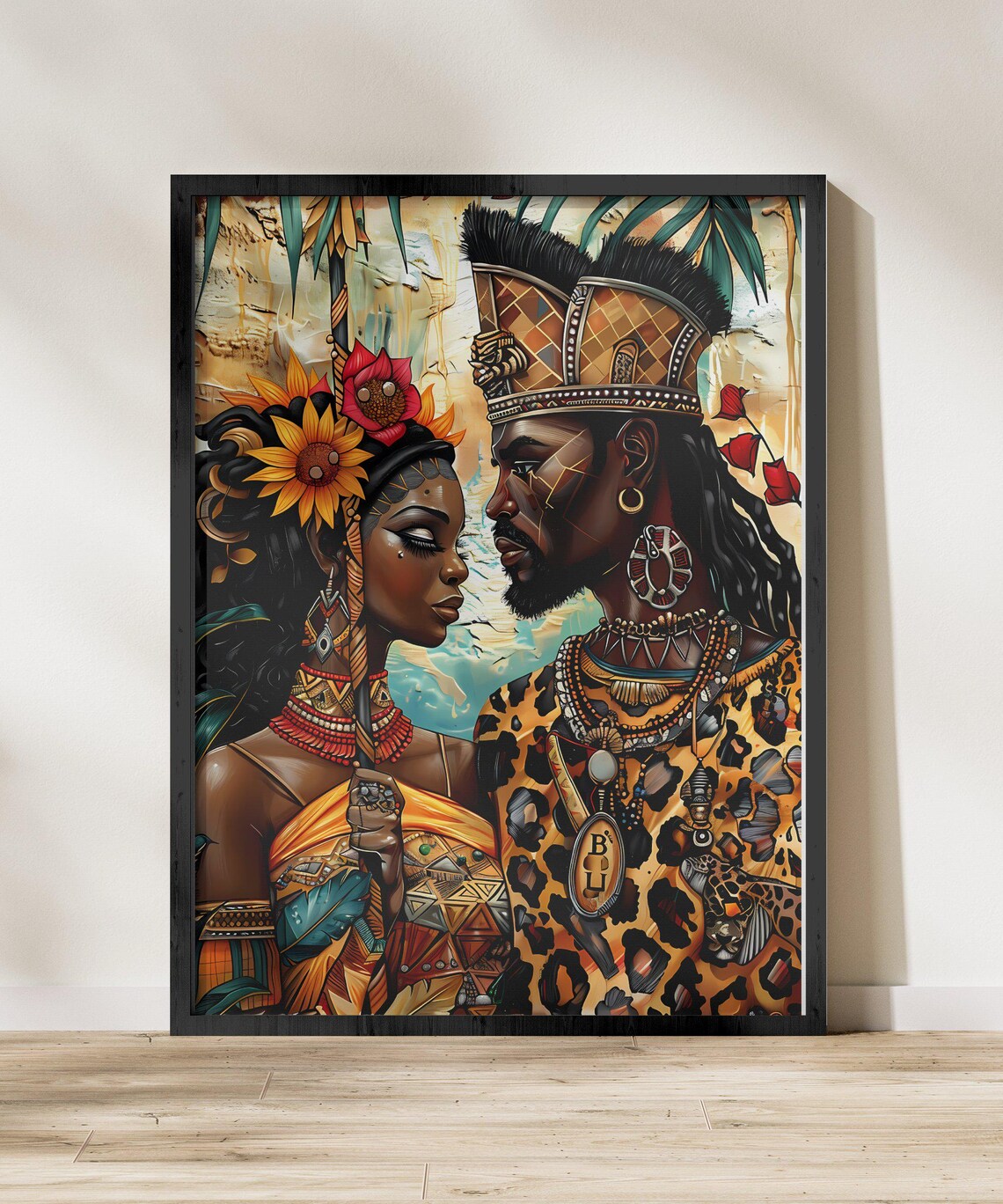 African Santeria, Cuban Yoruba Orishas Spiritual Art