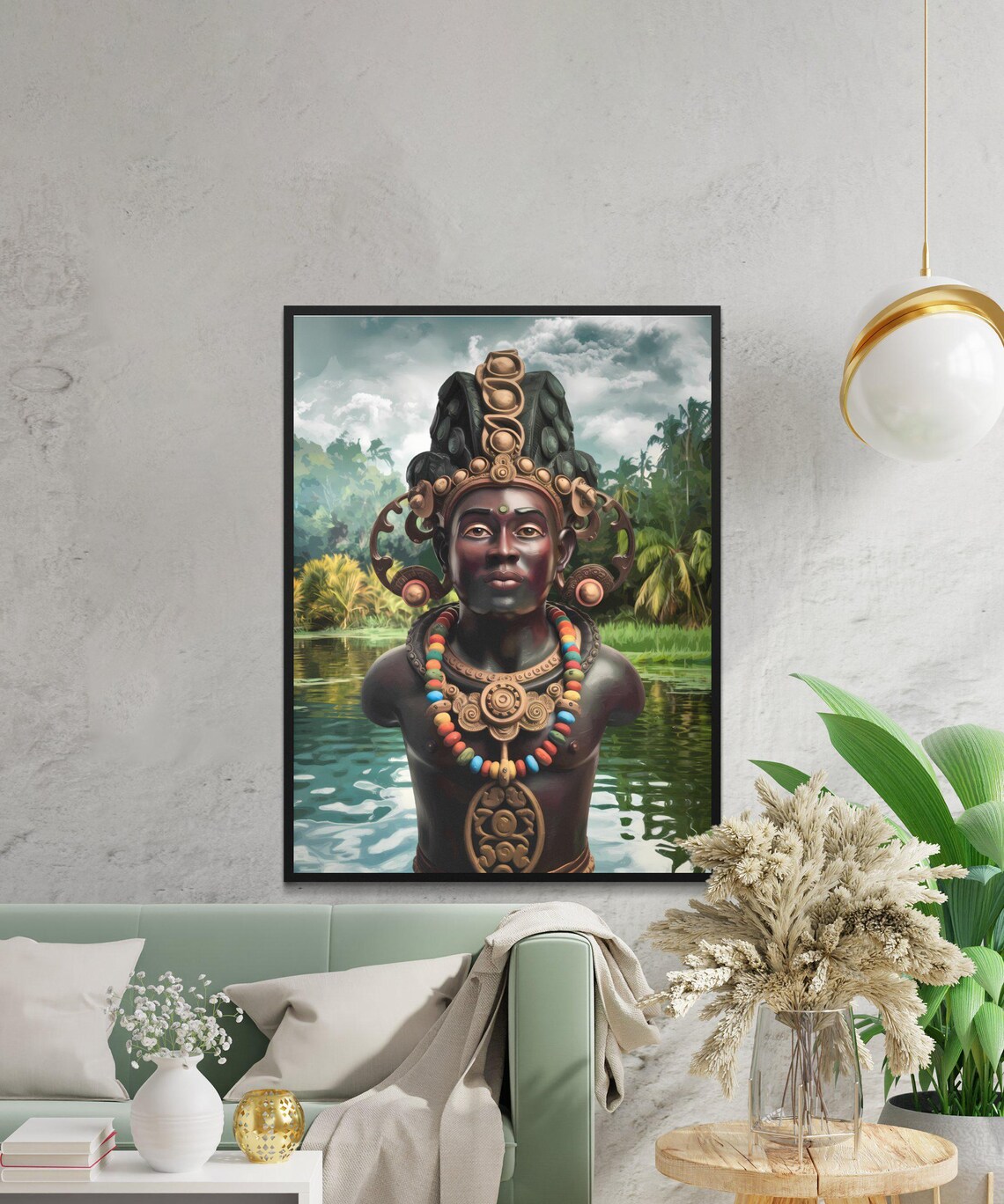 Cuban And African Santeria, Yoruba Orishas Poster - Image 3