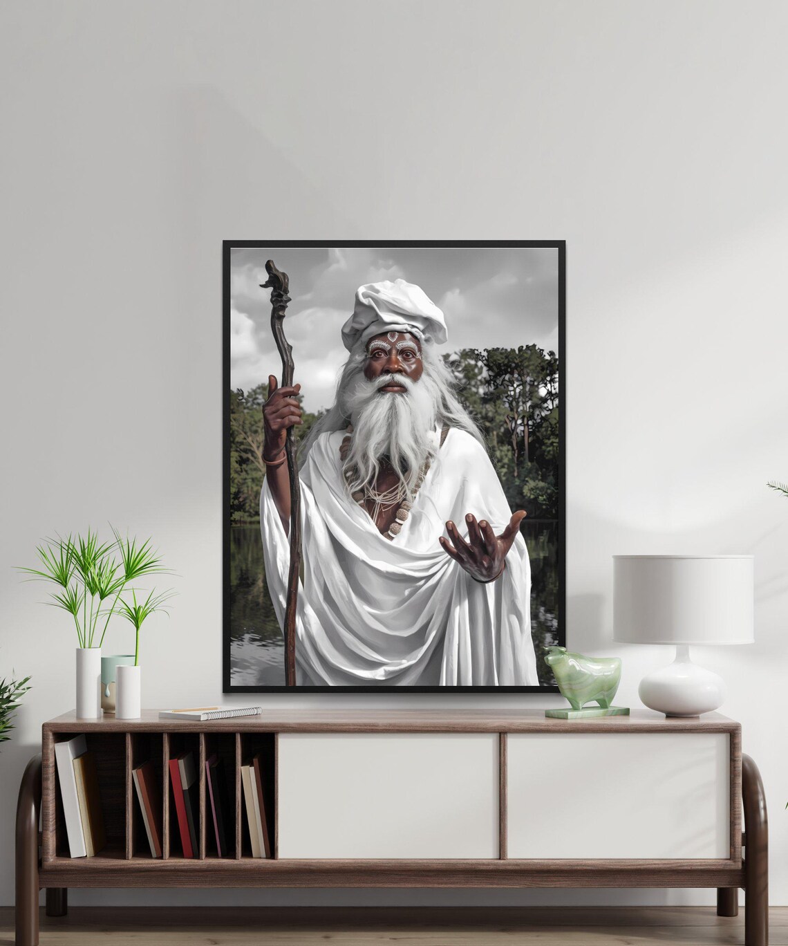 Cuban and African Santeria Art Print, Orishas Decor - Image 4