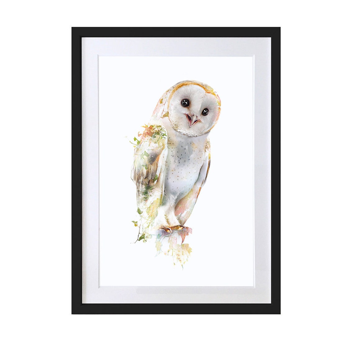 Owl Bird Print