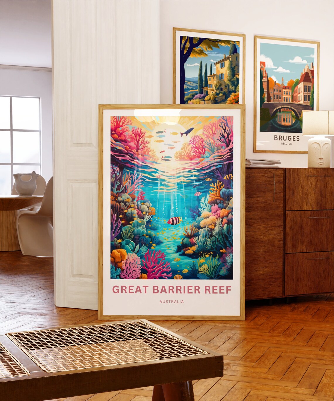 Great Barrier Reef Australia Gift Travel Poster - Image 5