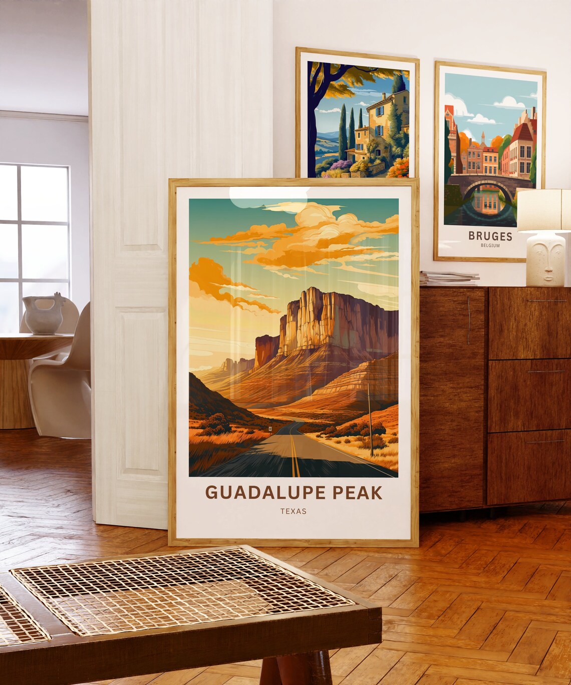 Guadalupe Peak Travel Poster, Texas Wall Art - Image 5