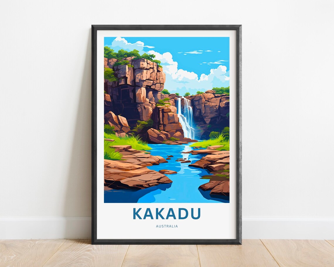 Kakadu National Park Travel Poster, Australia