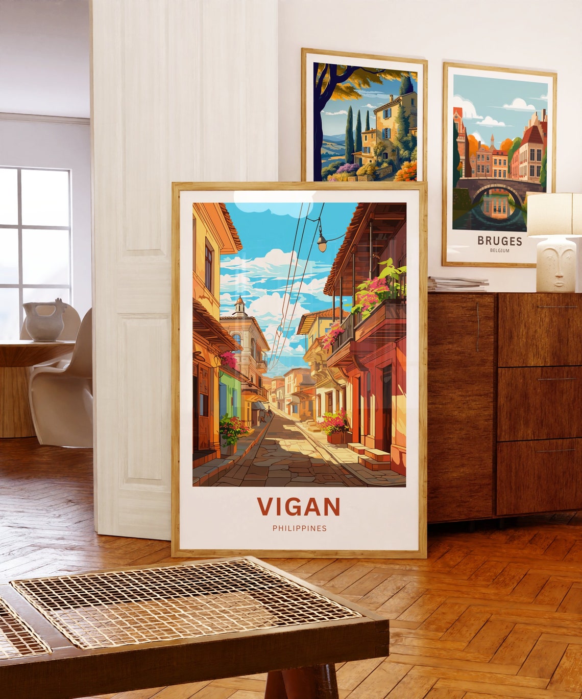 Vigan Travel Poster, Philippines - Image 5
