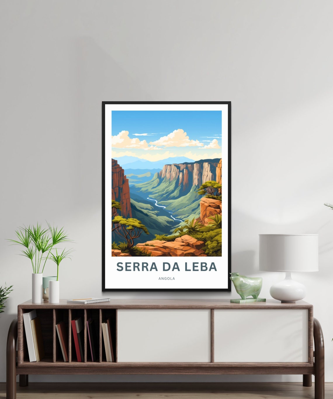 Personalized Serra Da Leba Print Serra Da Leba Poster Angola Wall Art Framed Present Gift Africa Present - Image 2