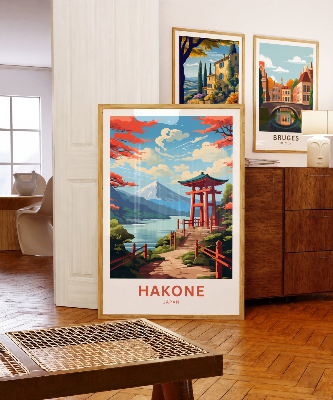 Hakone Travel Poster, Japan Place Wall Art - Image 5