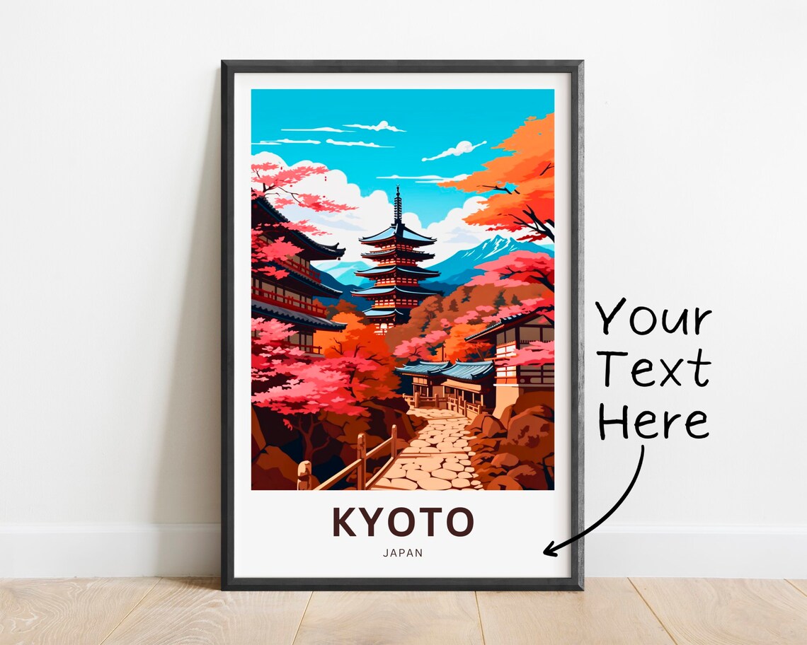 Orlando Florida Downtown Skyline Lake Palms Cityscape Travel Poster